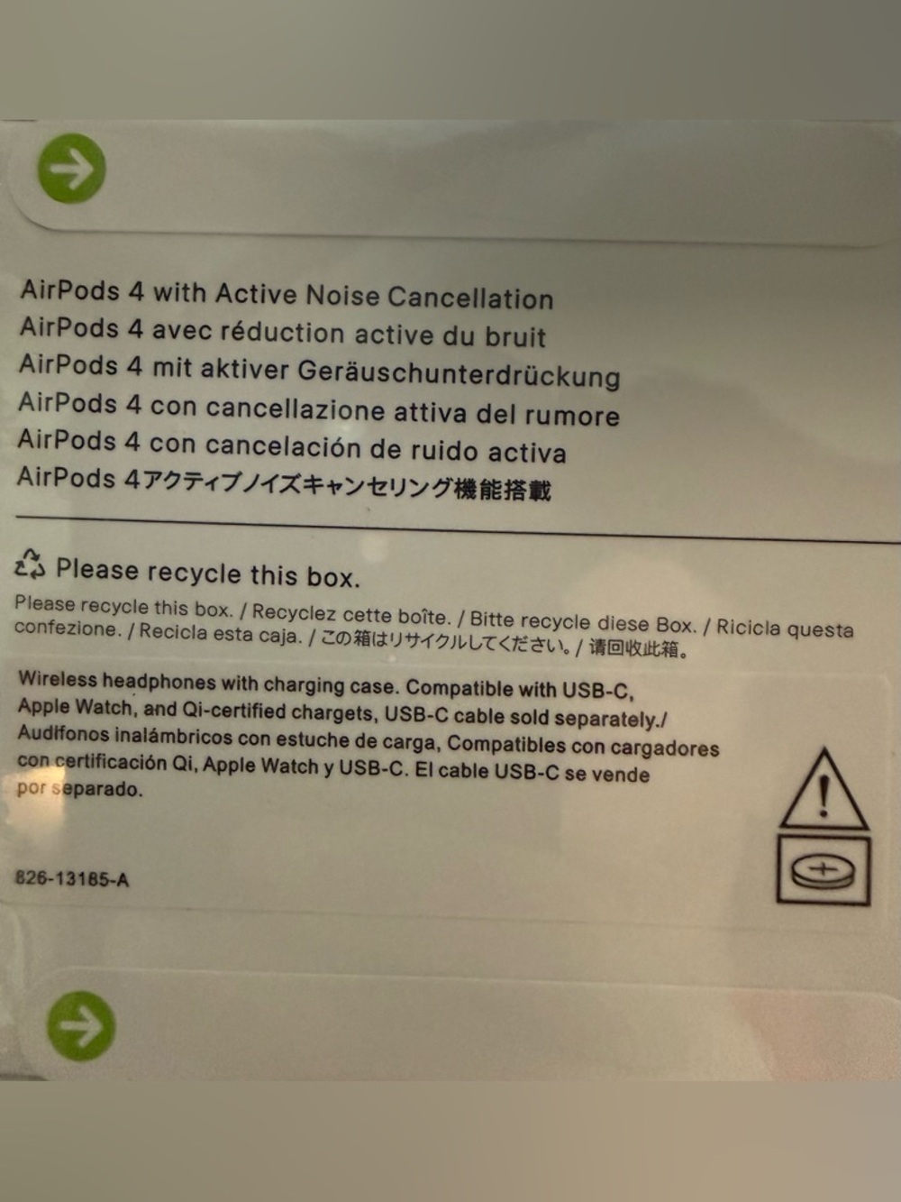 APPLE AirPods 4 (4th Generation) w/ Active Noise Cancelling NIB/SEALED - Picture 3 of 3